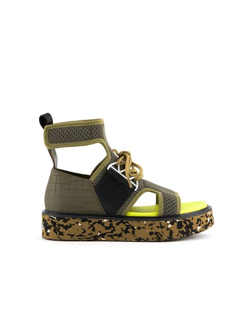 United Nude Neoprene Nomad Lo In Olive Green Lyst