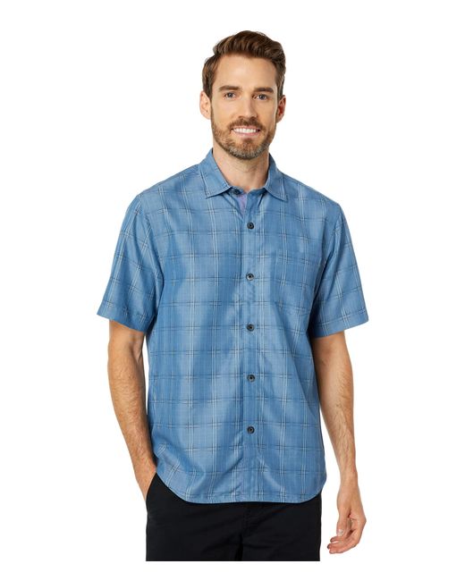 Tommy Bahama Synthetic Coconut Point Concord Plaid In Blue For Men Lyst