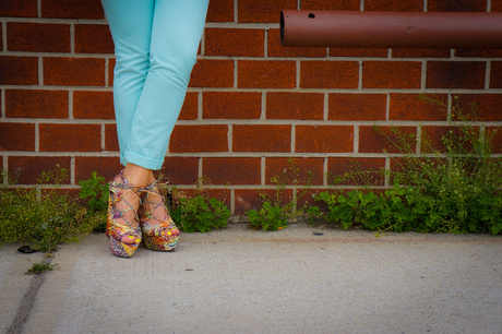 SPRING FIESTAS ON MY FEET