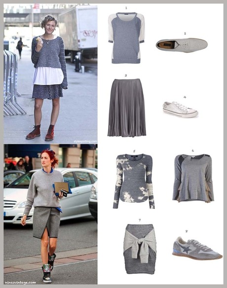 LOOK OF THE DAY: KEEP ON GRAY
