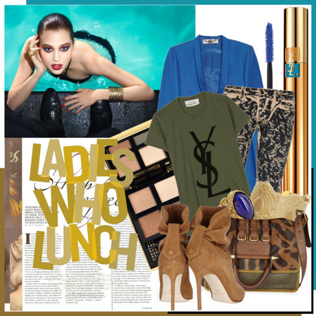 YSL Summer 2012 Makeup Look