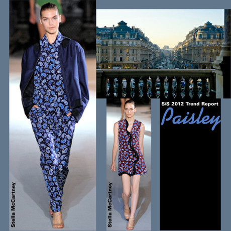 Trend Report S/S 2012: Paisley