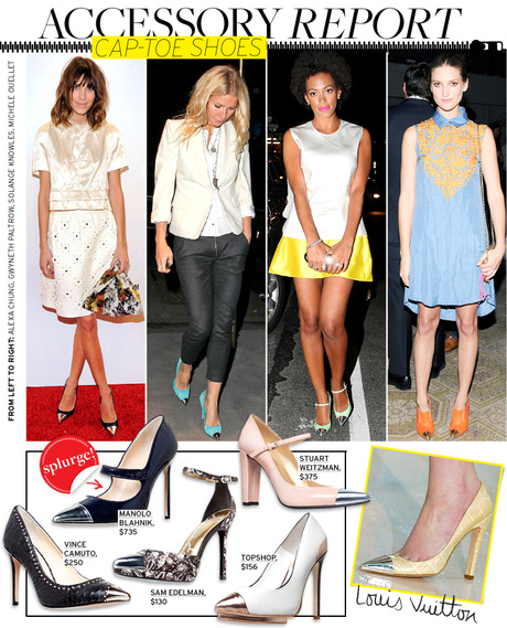 What’s HOT: Cap-Toe Heels