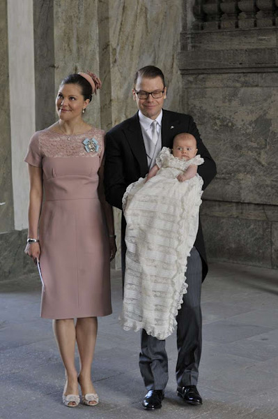 Princess Victoria at Christening Princess Estelle
