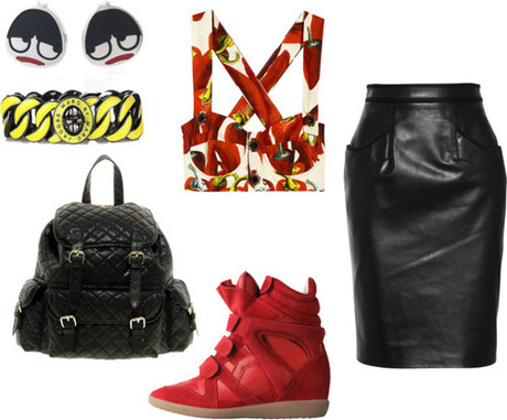 grumpy by phat-haus-cat featuring stud earringsDolce&Gabbana...