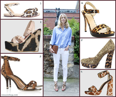 LOOK OF THE DAY: LEOPARD SHOES