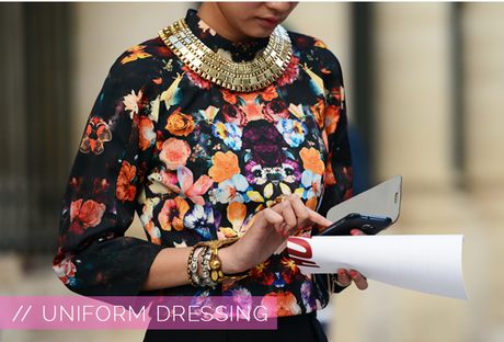 notes on style // uniform dressing...