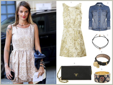 LOOK OF THE DAY: MINI COCKTAIL DRESS