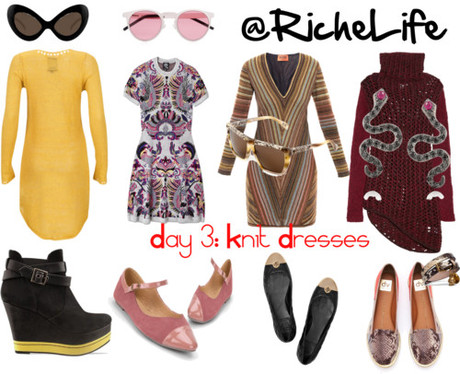 Day 3 : Knit Dresses