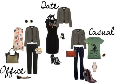 1 Piece, 3 Ways: Tweed Jacket