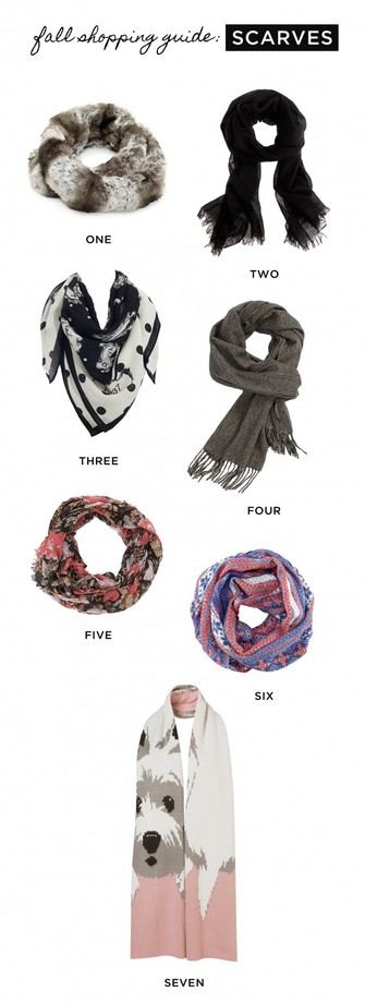 Fall Shopping Guide: Scarves