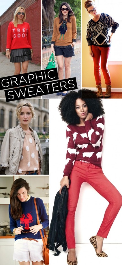 Style File: Graphic Sweaters