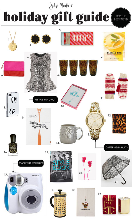 Holiday Gift Guide: For the Best Friend