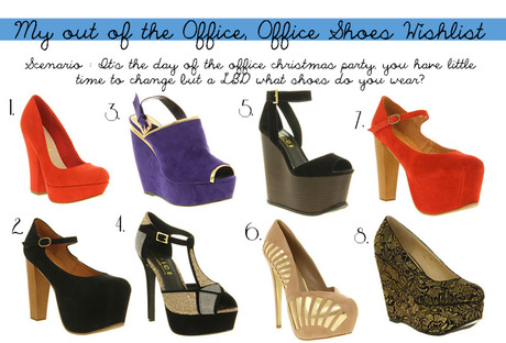 Out of the Office: Office Shoes Wishlist