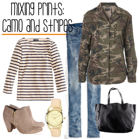 Style Guide: How to Mix Camo and Stripes