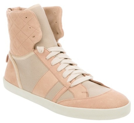 Hi Top Suede Sneakers