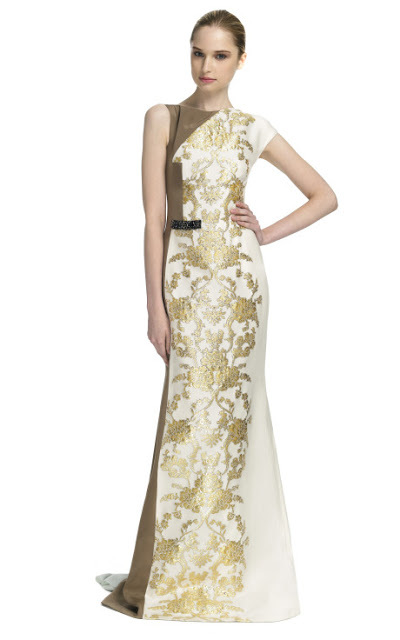 Lamé Gown