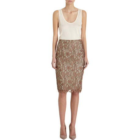 Floral Pencil Skirt