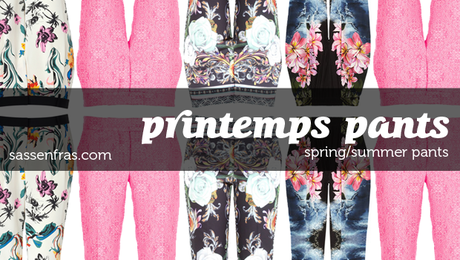 PRINTEMPS PANTS