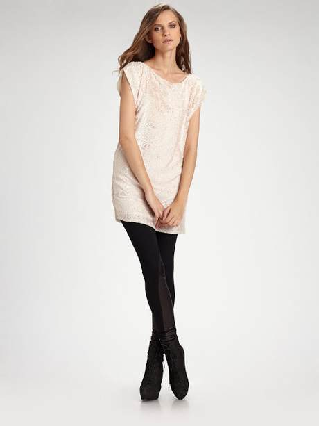 Sequin Tunic Dress