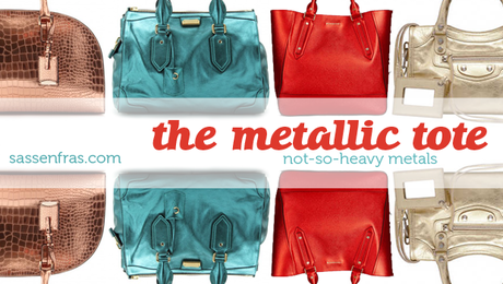 THE METALLIC TOTE
