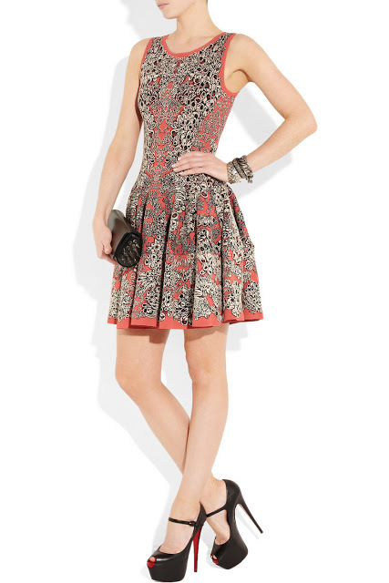 Intarsia Dress