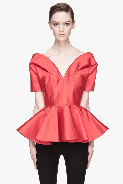 Peplum Blouse