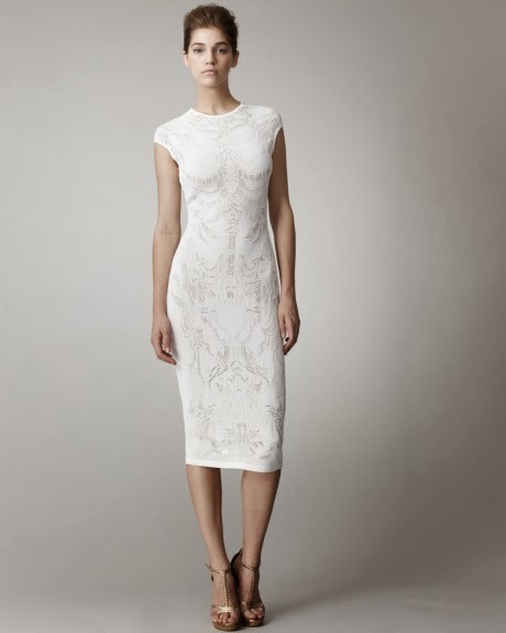 White Sheath Dress