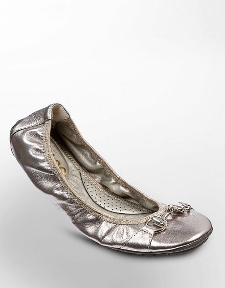 pewter metallic flats