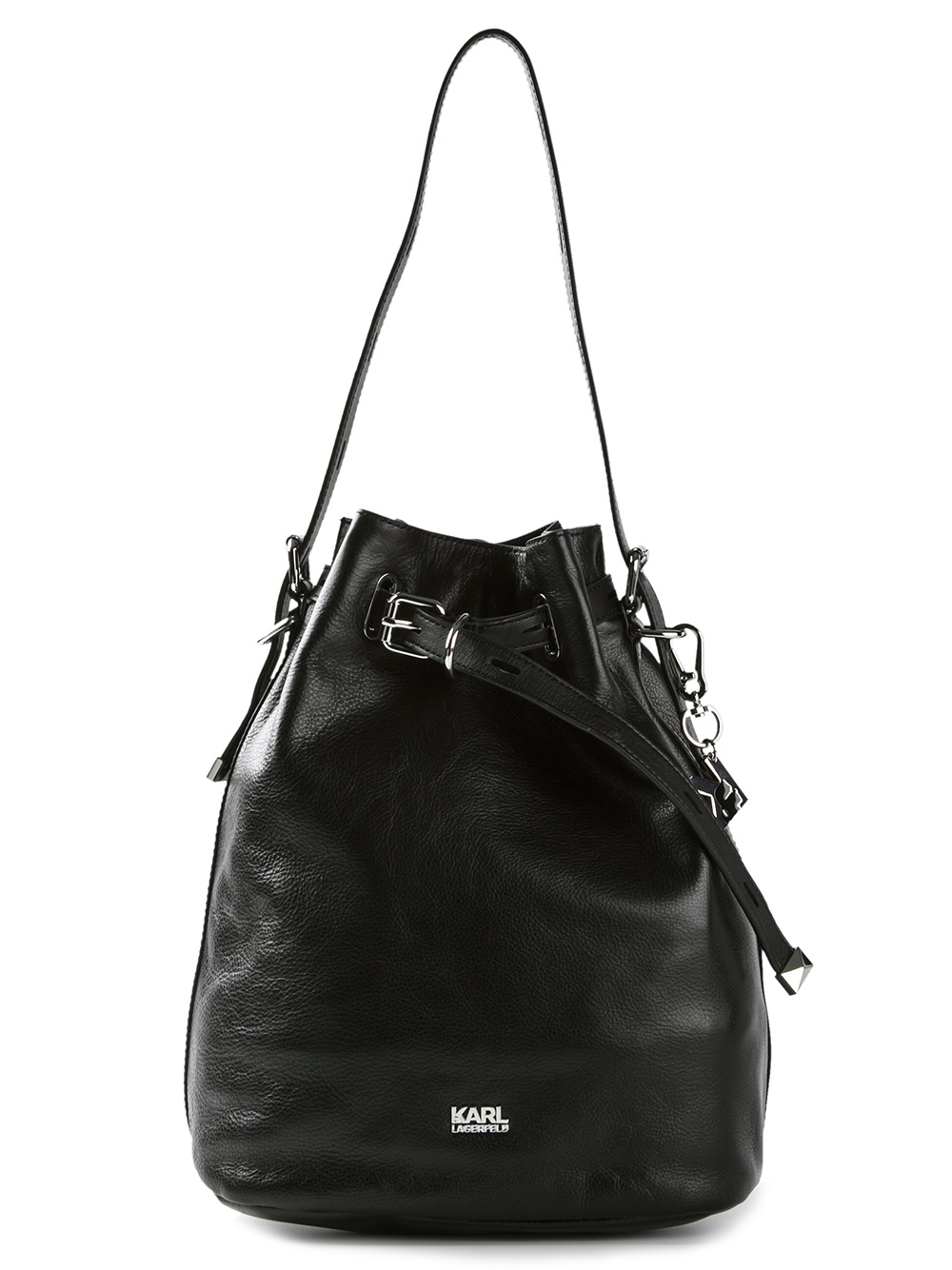 Karl Lagerfeld Classic Bucket Bag in Black Lyst