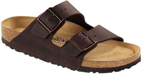 arizona habana oiled leather birkenstock mens