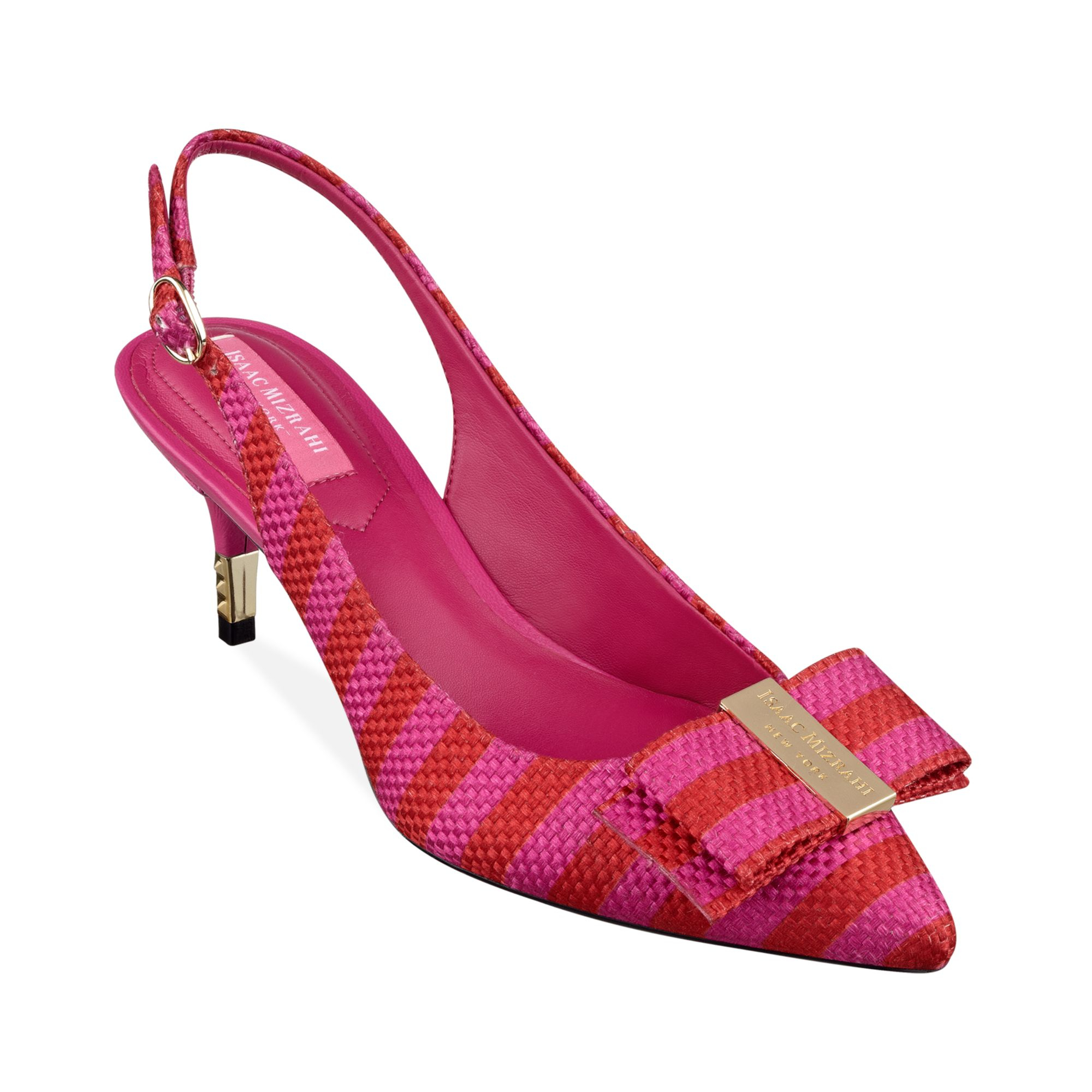 Isaac Mizrahi New York Mindy Pumps in Pink (Red/Pink) Lyst