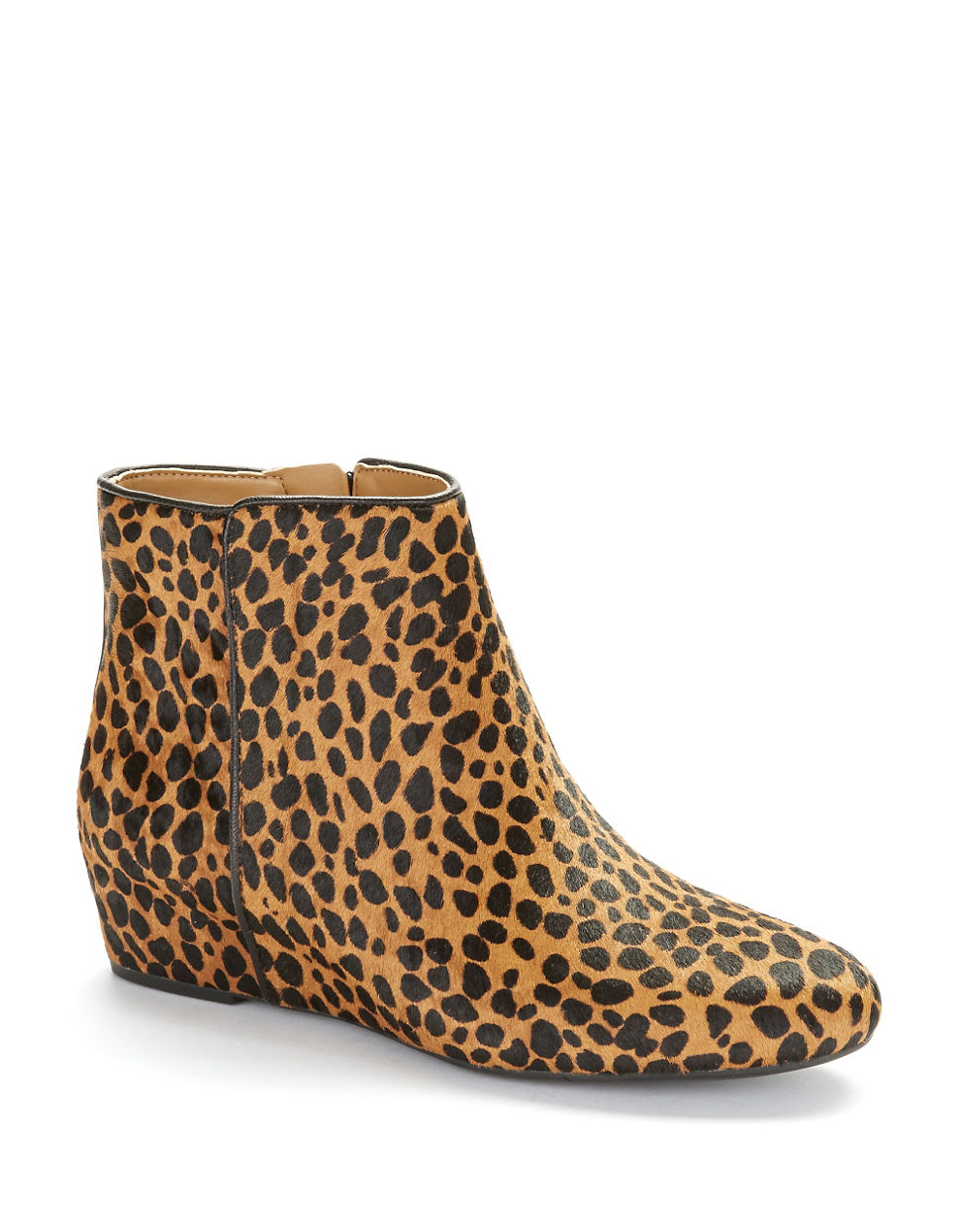 Nine West Metalina Animal Print Ankle Boots in Animal (Leopard) | Lyst