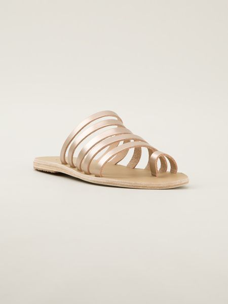Ancient Greek Sandals Niki Sandal in Gold (metallic) | Lyst