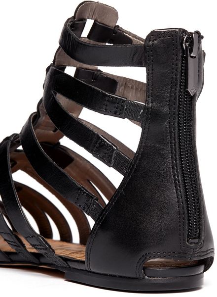 sam edelman black flat sandals