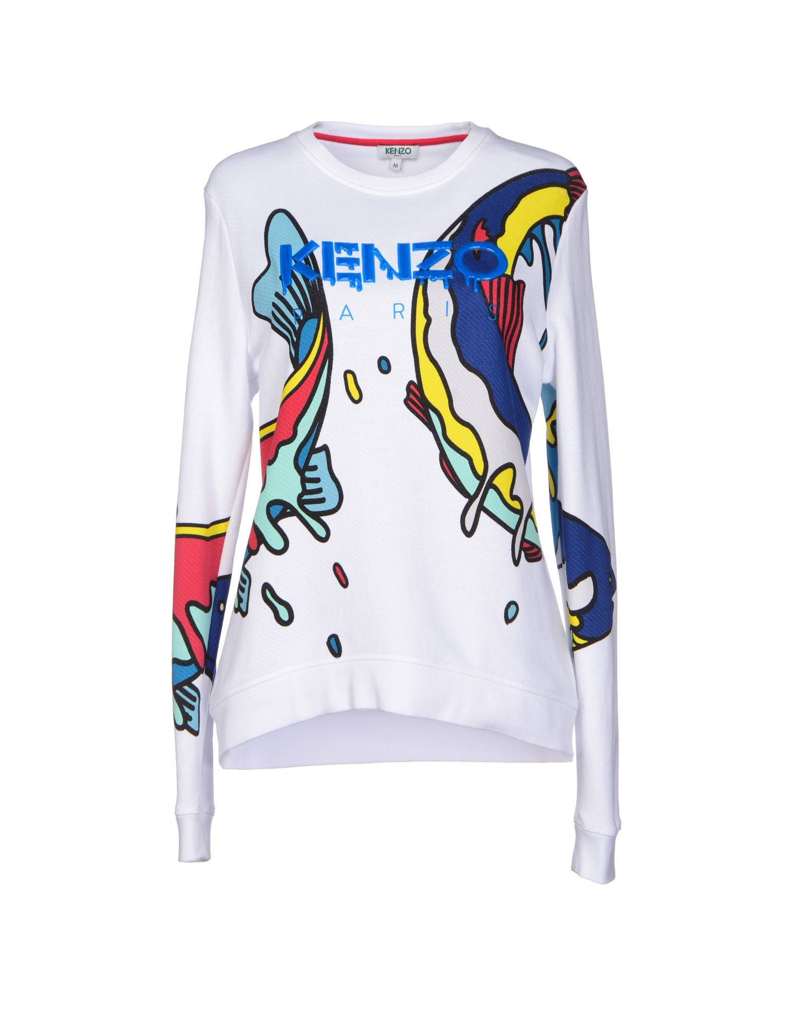 Kenzo Sweatshirt in White | Lyst