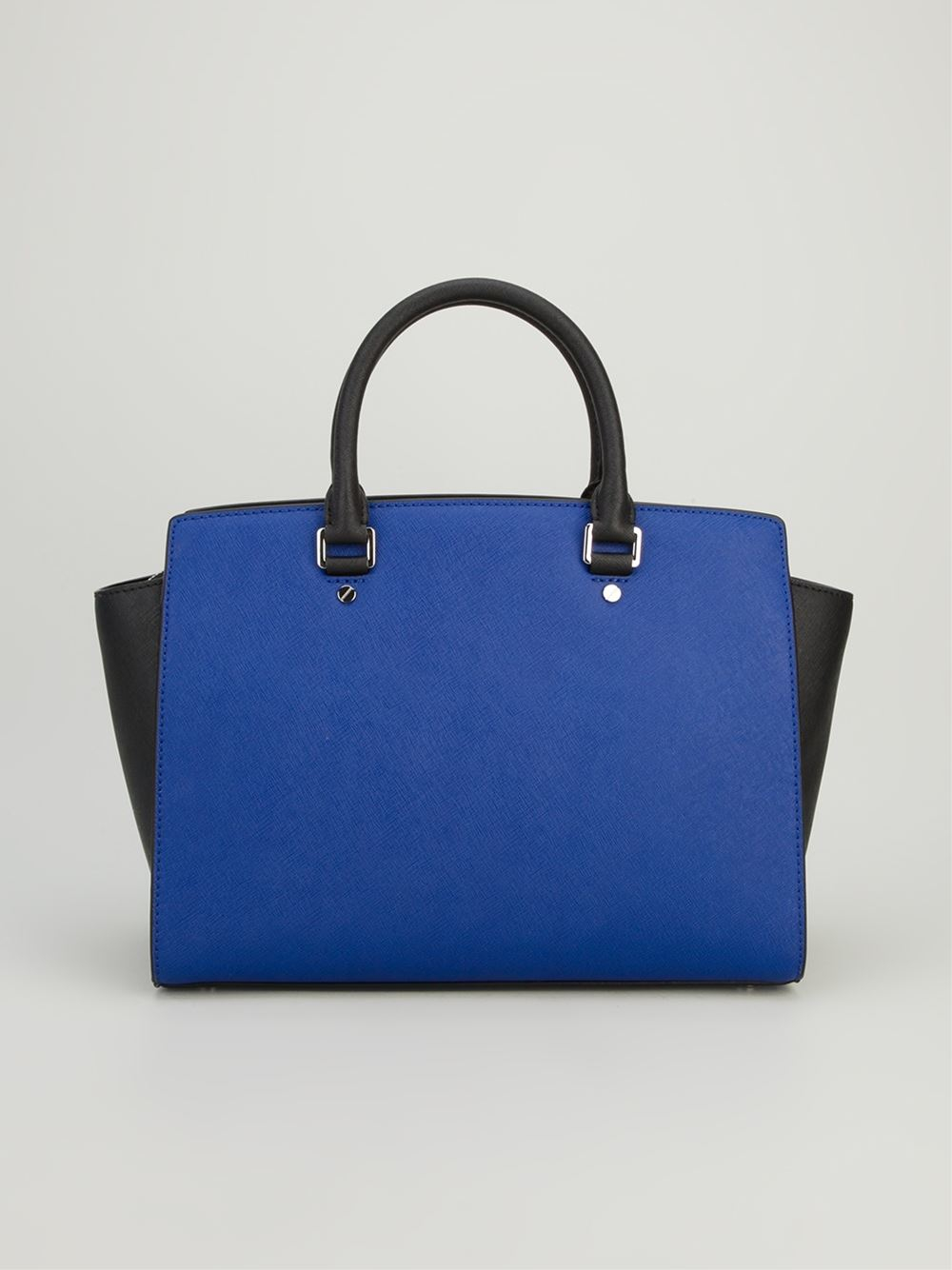 Michael By Michael Kors Colour Block Tote Bag in Blue Michael By Michael Kors Colour Block Tote Bag in Blue