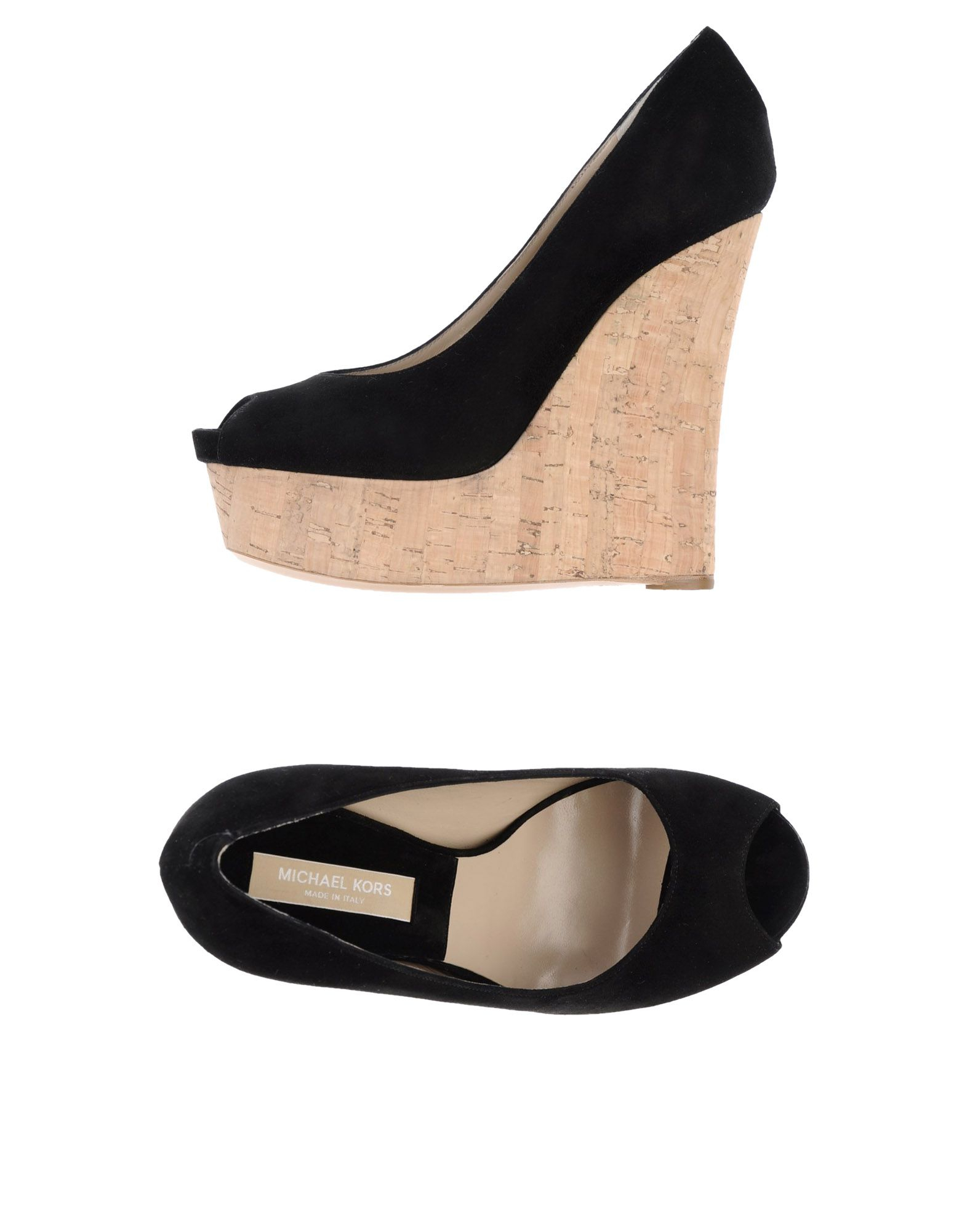 michael kors flora wedge