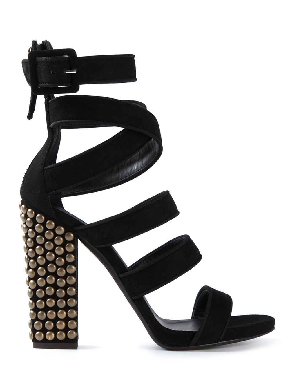 black giuseppe heels