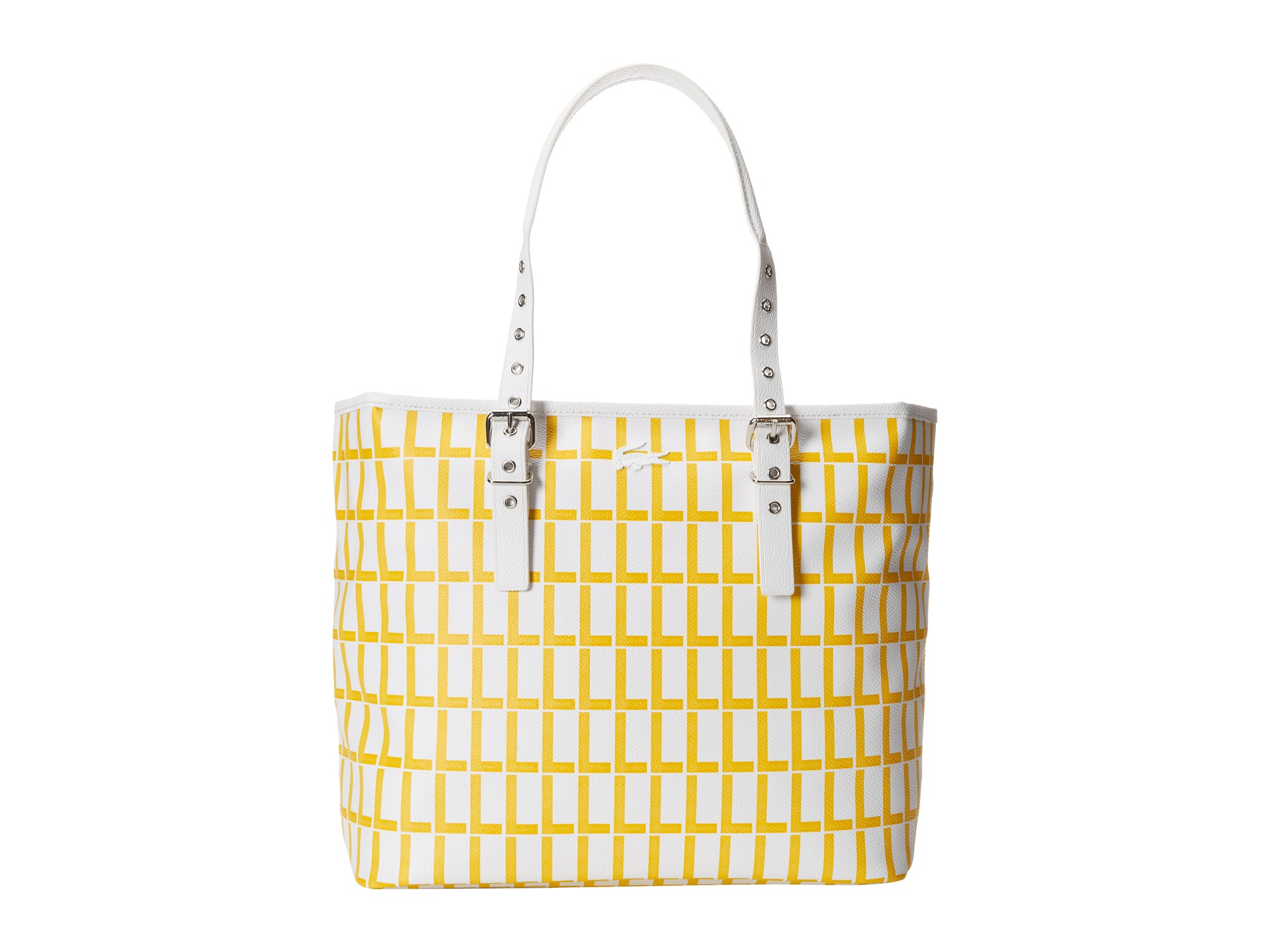 yellow lacoste bag