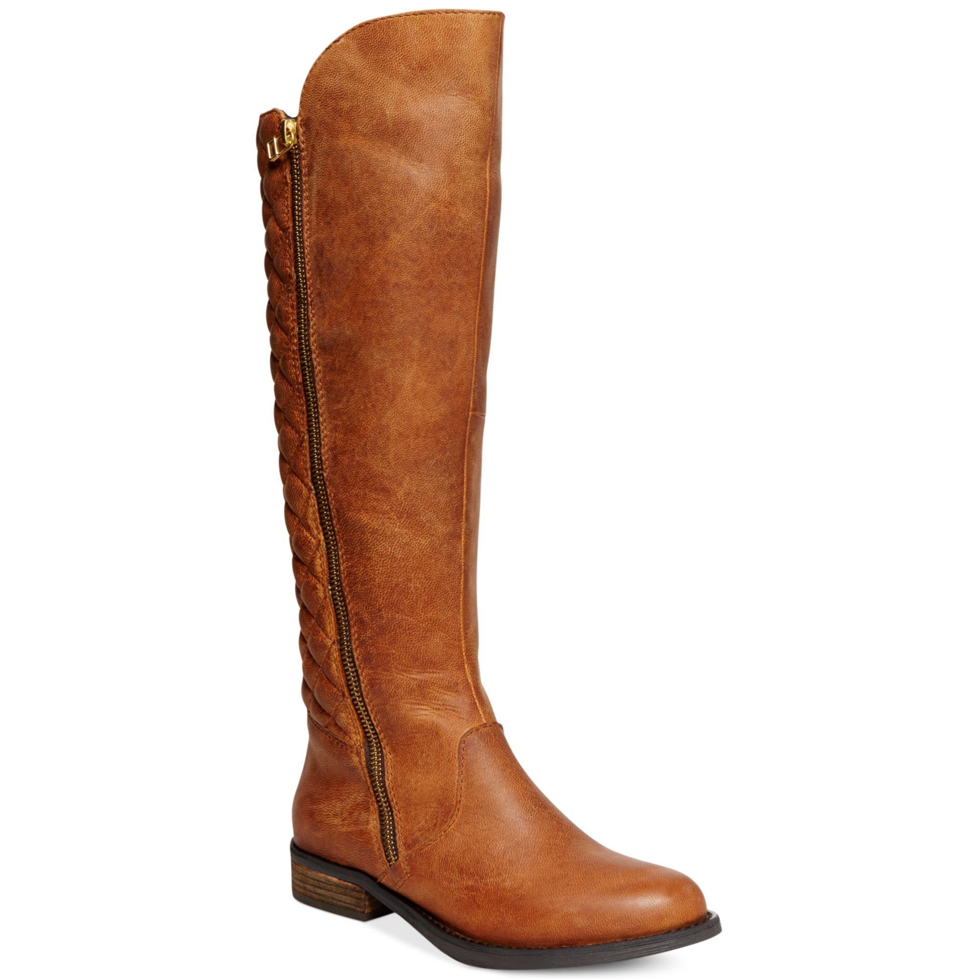 zipper adds on-trend style to the northsde boots from steve madden ...