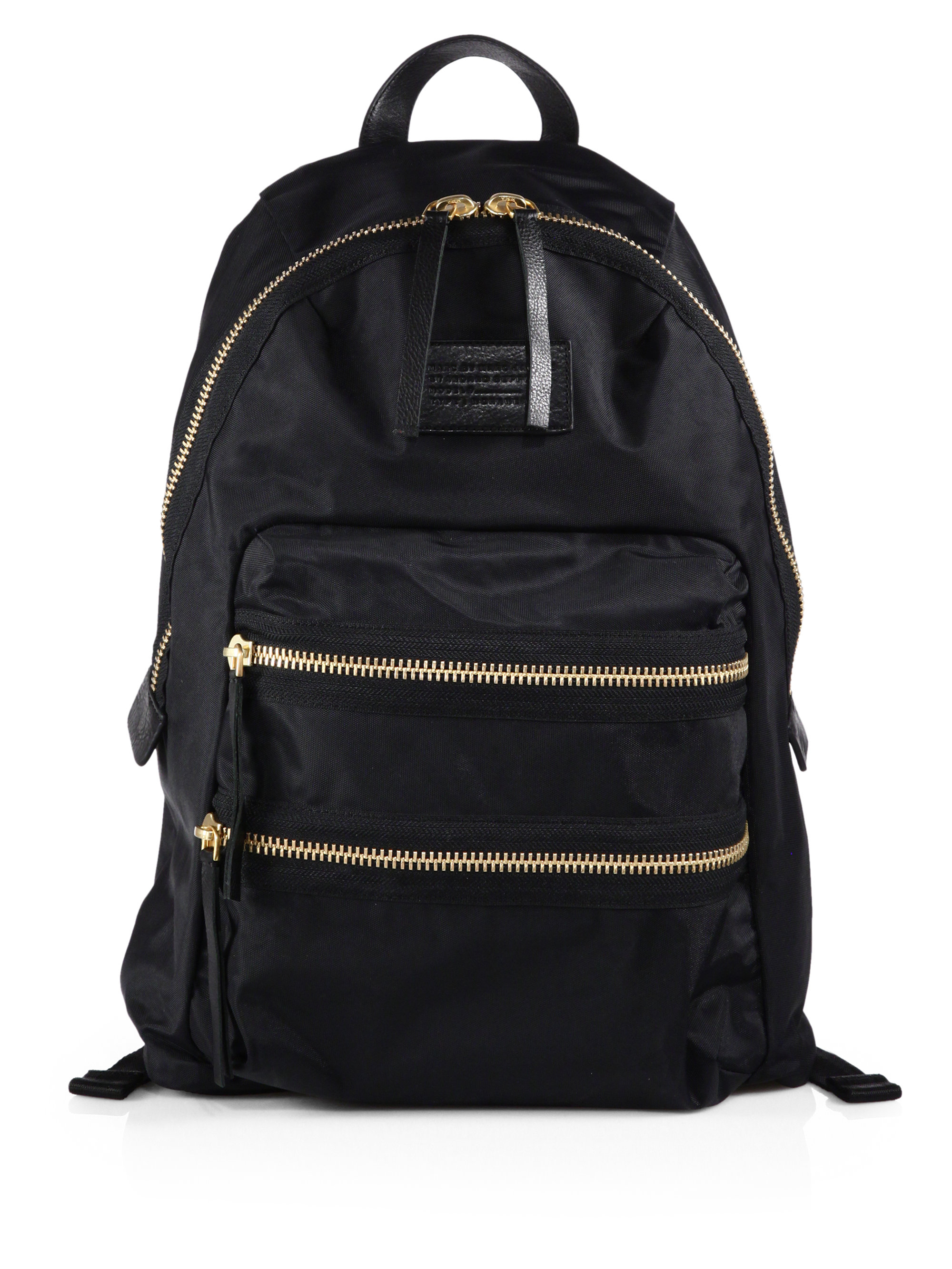 Black Nylon Backpack 45