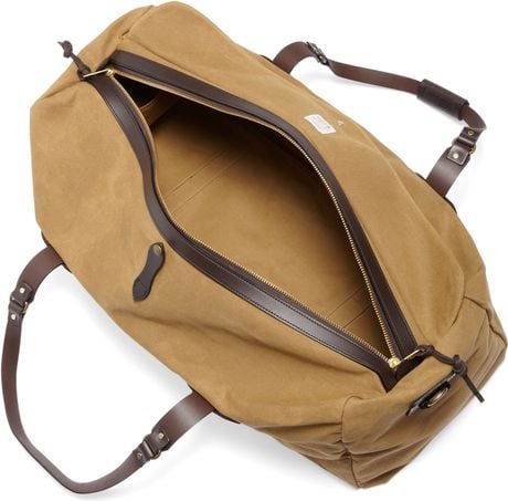 brooks brothers canvas duffle bag