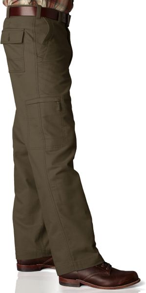 Dockers D3 Classic Fit Comfort Cargo Flat Front Pants in Green for Men (walnut) | Lyst