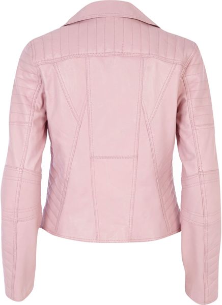 river island pink denim jacket