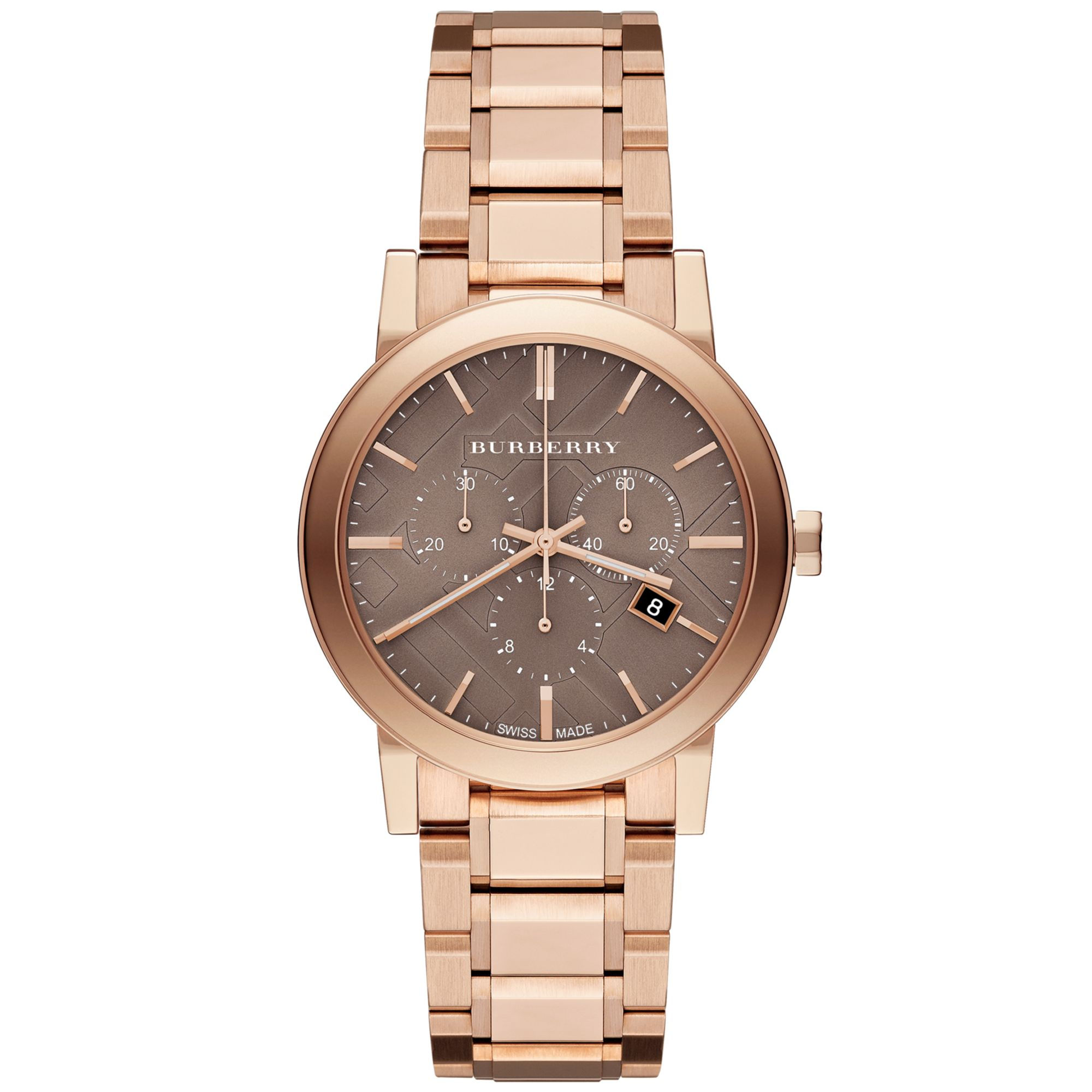 Burberry-rose-gold-watch-leather-strap