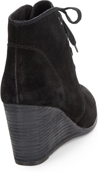 lucky brand wedge ankle boots