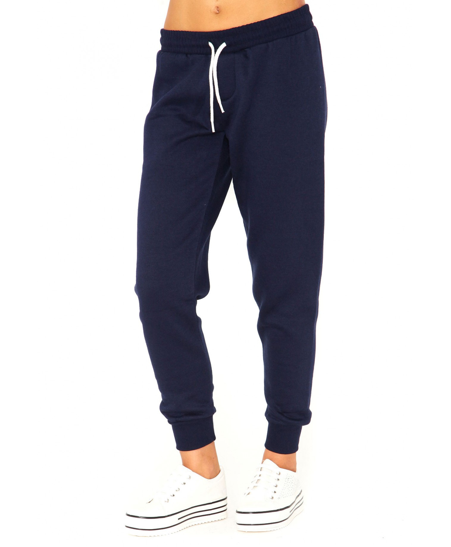 Missguided Willow Plain Sweatpants in Blue (navy)