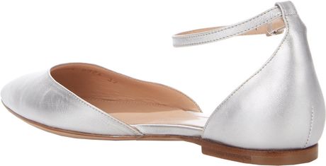 silver strap flats