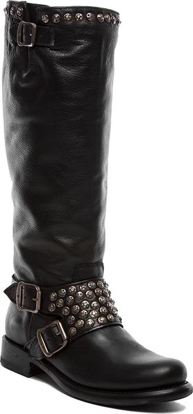 frye jenna studded boots